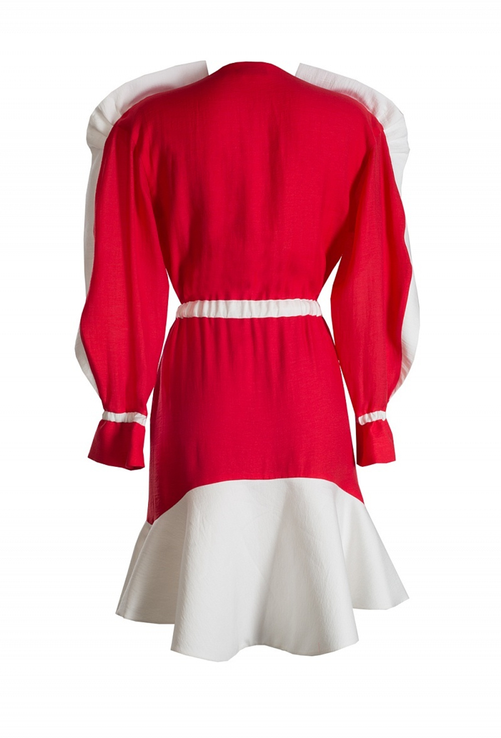 Платье свободного кроя 44-17SS