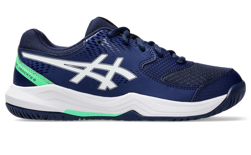 детские Кроссовки теннисные Asics Gel-Dedicate 8 GS - небесный