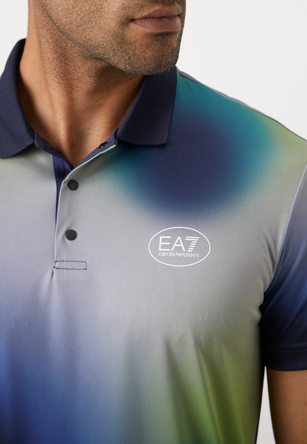 EA7 Emporio Armani Футболка-поло - многоцветный/разноцветный