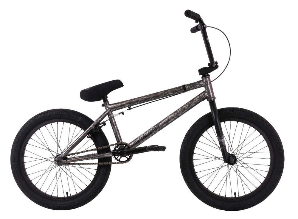Велосипед BMX Tech Team Grasshopper 20"х20,8"  2024 серый