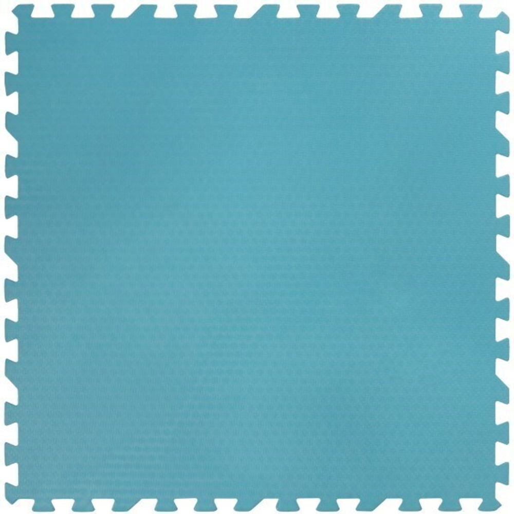 Коврик-пазл Экополимеры (4 плиты 60x60x0,9см, 1,44кв.м./уп) Голубой