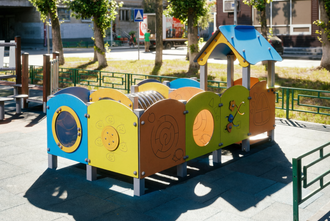 Игровые домики для детских площадок