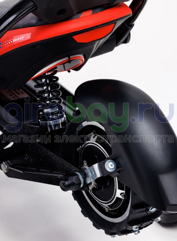 Детский электроснегокат BARS Arctic - Красный