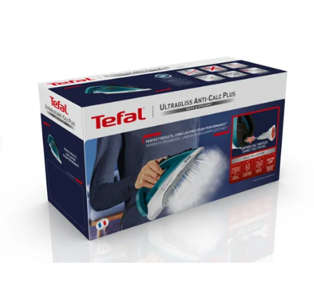 Утюг Tefal Ultragliss Anti-Calc Plus FV6844E0 (h)x