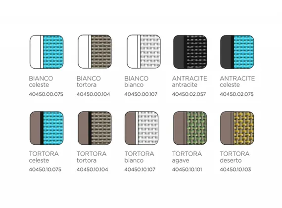 Шезлонг Atlantico белый, тортора