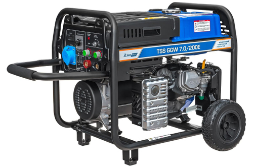 Бензиновый сварочный генератор TSS PROF GGW 7.0/200E 045625