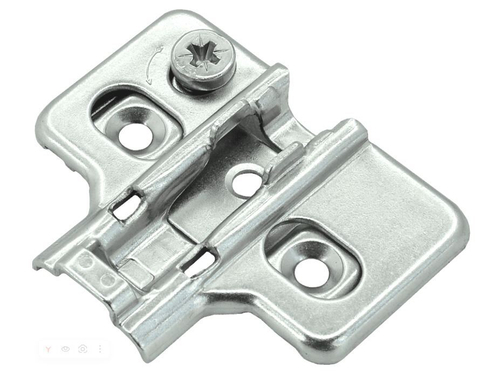 Крестообразная ответная планка с эксцентриком Clip-on под саморез, H2, AQ