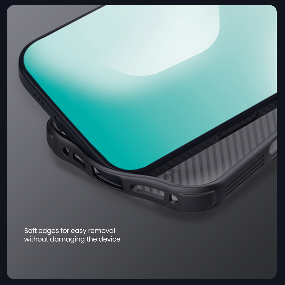 Чехол тонированный прозрачный на iPhone 17 Pro, серия CamShield Pro от Nillkin (с двойной защитной шторкой для камеры)