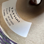 TATTOO - Lineapiu; 100% хлопок; 200м/100гр; Шнурок; Секционное окрашивание: белый, фиолетовый, зеленый; S717