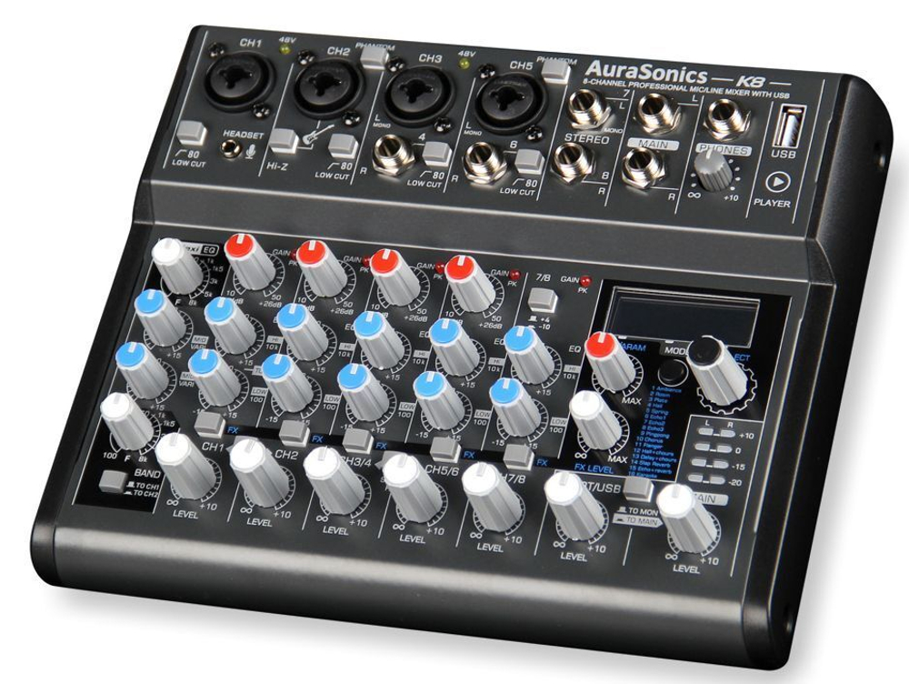 Микшерный пульт AuraSonics K8