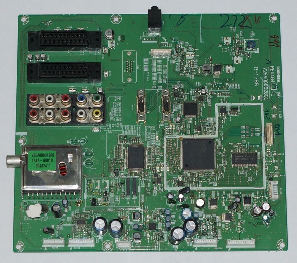 V28A000628G1 PE0484 mainboard телевизора TOSHIBA