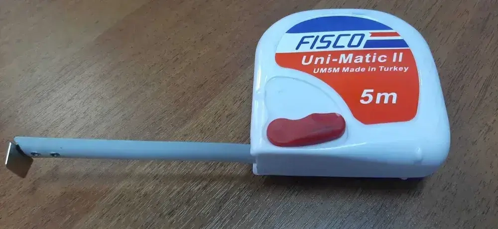 FISCO Измерительная рулетка Строительная 5м x 19мм