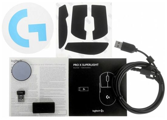Беспроводная игровая мышь Logitech Pro x superlight, черный