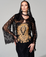 Кардиган с капюшоном "Маргарита"