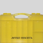 Коробка рыболовная для приманок двухсторонняя, 29*20*9 см
