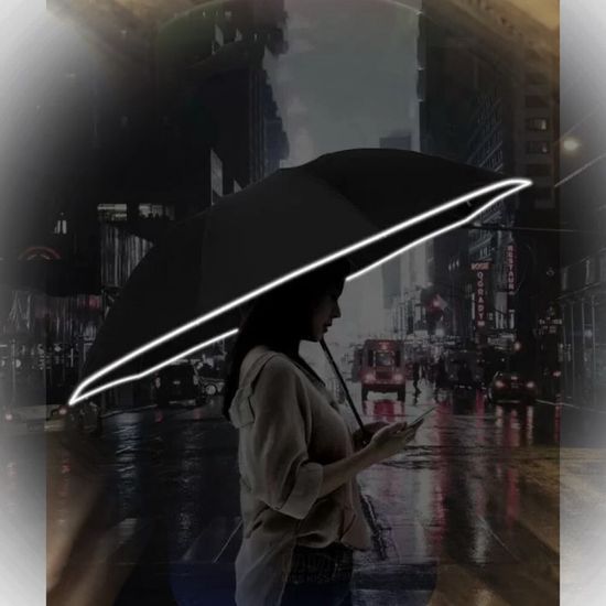 Зонт Xiaomi KongGu Reverse Ten Bone Automatic Lighting Umbrella