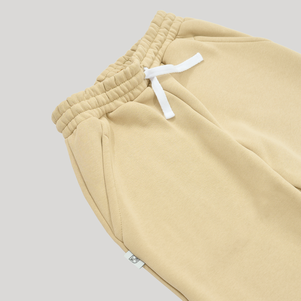 Wide Sweatpants Oxford Tan