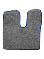 Ковры MAN TGX (автомат, механика) (экокожа, синий, синий кант, желтая вышивка)