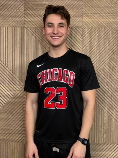 Футболка "Чикаго Буллз" с нанесением Майкла Джордана