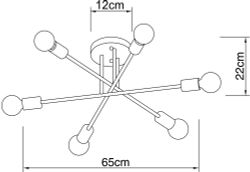 Потолочная люстра Arte Lamp