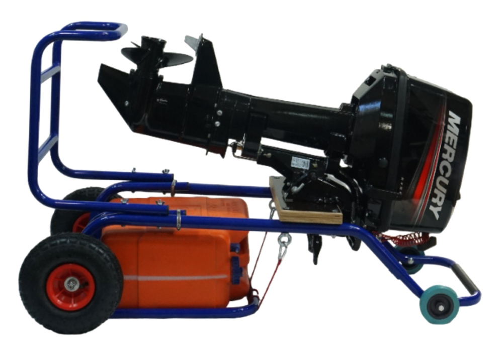 Тележка для ПЛМ и надувной лодки (с местом под бак) (ТМЛ-2)