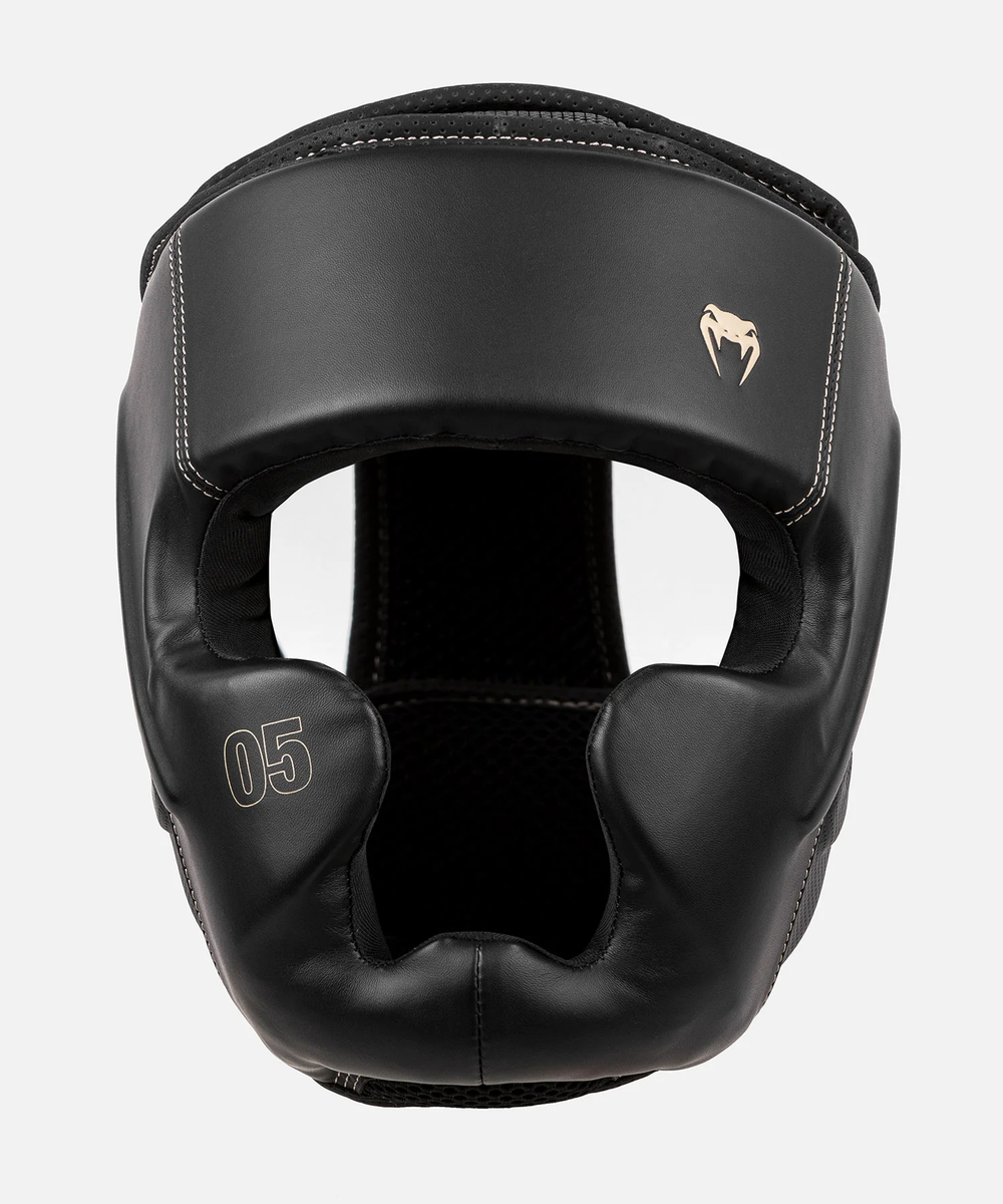 Шлем боксерский Venum Impact Evo Black/Beige