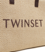 Сумка-шопер TWINSET - бежевый(241TB7022)