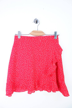 Юбка Tumach летняя на запах с воланами , маркировка М, визуально на 44 размер