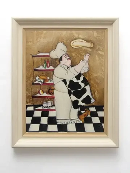 Картина на стену интерьерная для кухни 25*31 см