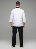 Костюм повара мужской "Универсал",рукав 3/4, облегченная ткань, NVDesign