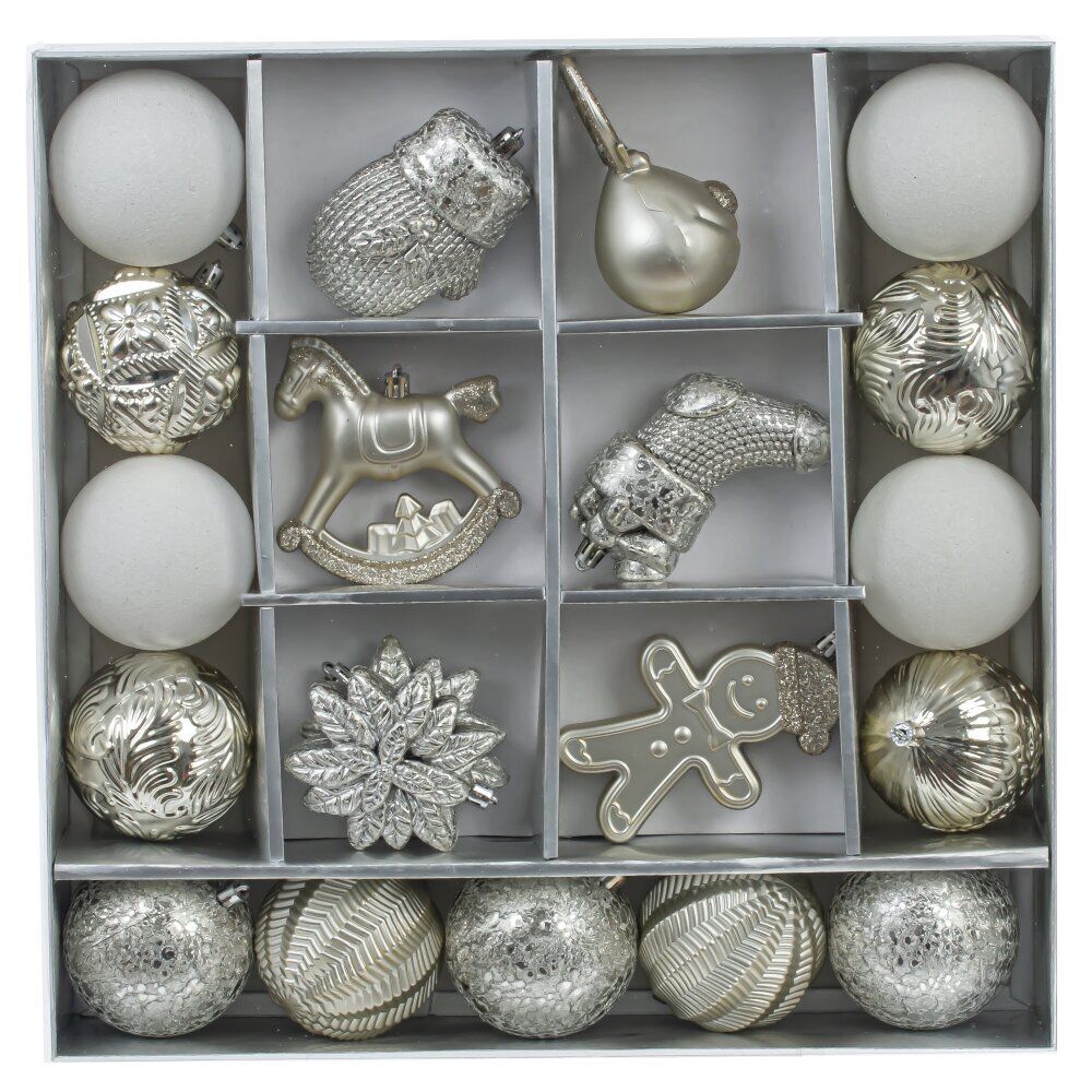 GAEM Набор из 20шт Украшение новогоднее "Шар", L40 W8 H40 см