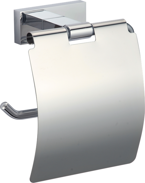 88030 Б/держатель с крышкой (ХРОМ) GANZER (20/1шт)