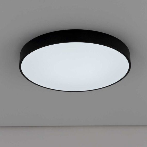 Потолочный светодиодный светильник с пультом ДУ Citilux Купер RGB Черный CL72495G1