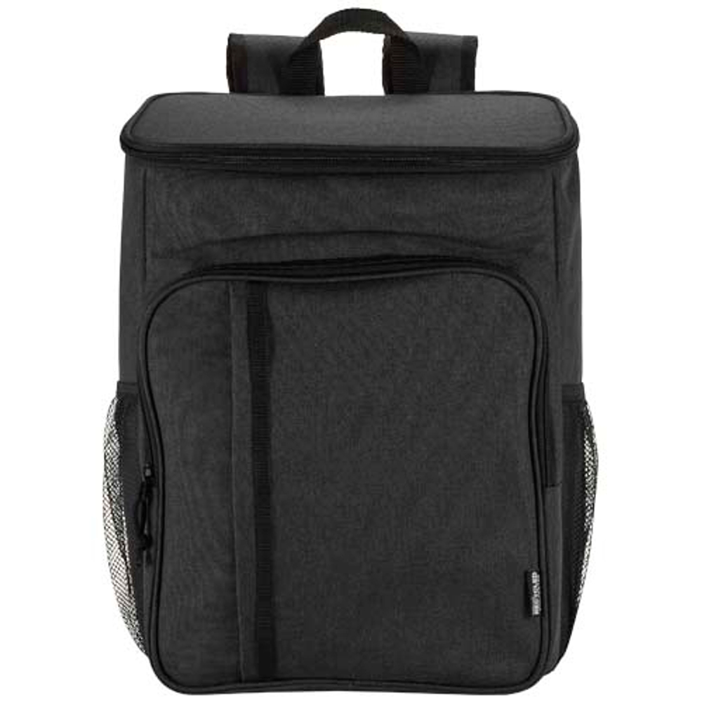 Рюкзак-холодильник для пикника Tundra с набором столовых приборов, изготовленный из переработанных материалов согласно станда