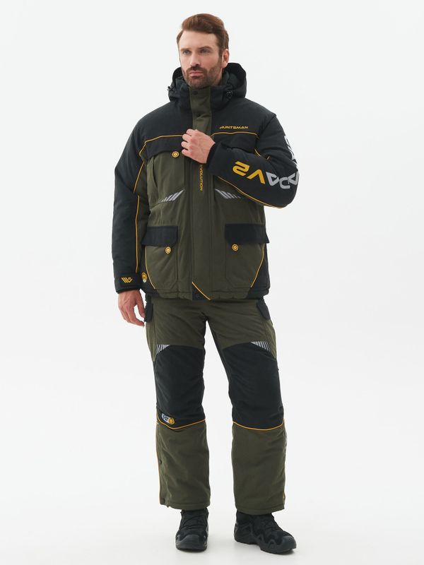 Костюм зимний Канада V-2 ткань Исландия цвет Хаки/Черный