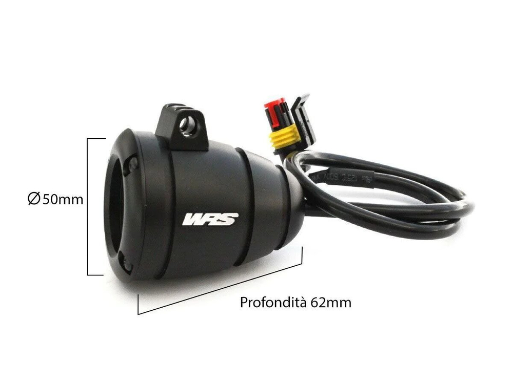 WRS KIT LED фары BMW R 1200 GS (2004-2007) черный