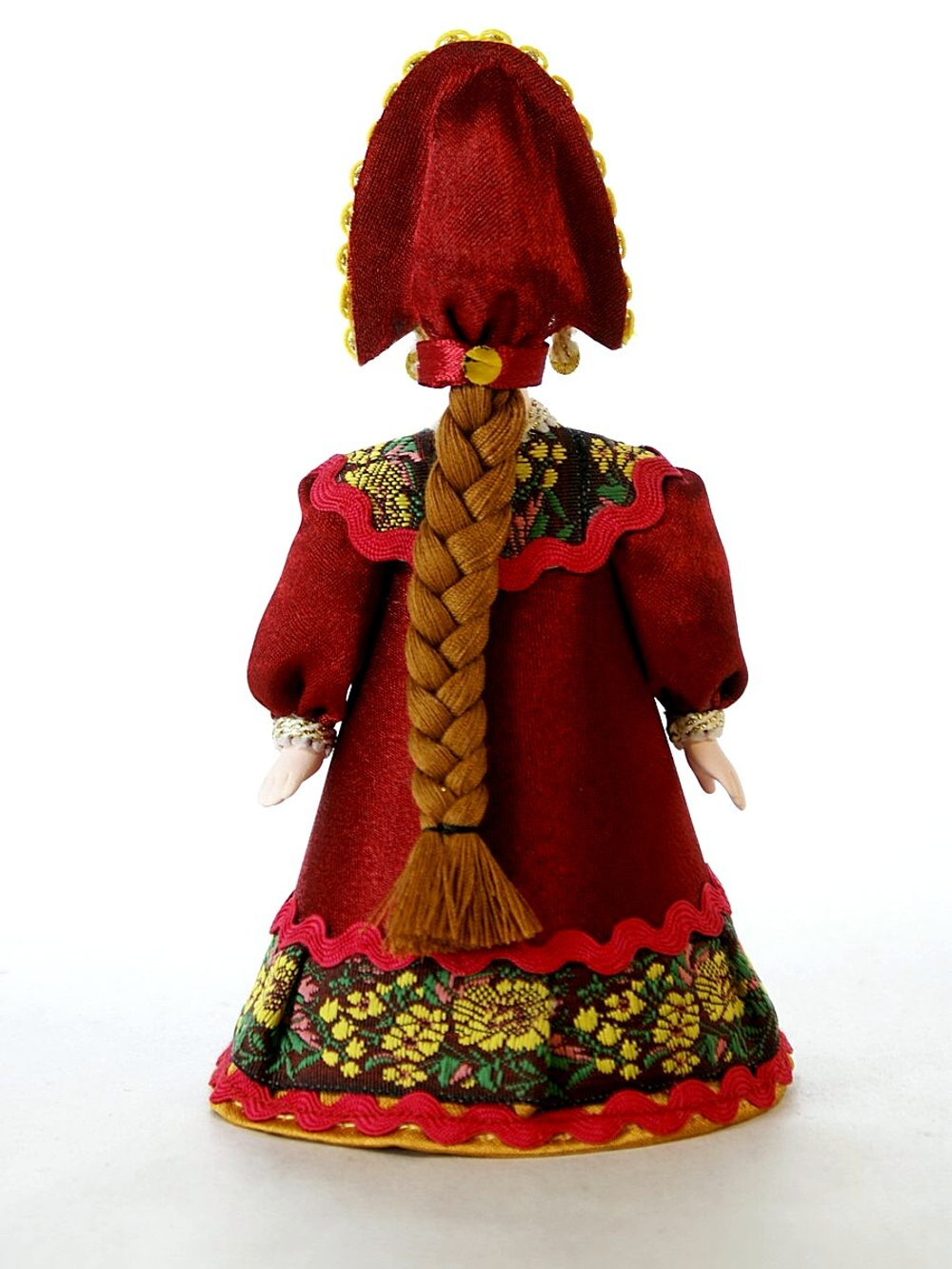 Кукла коллекционная Потешного промысла девушка в русском костюме  (стилизация).