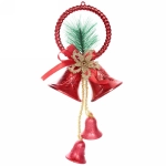 Украшение новогоднее «Звонкий праздник» 12*20 см, Красный