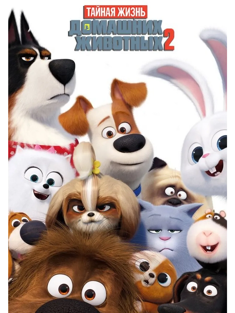 Тайная жизнь домашних животных 2 (2019) (DVD-R)