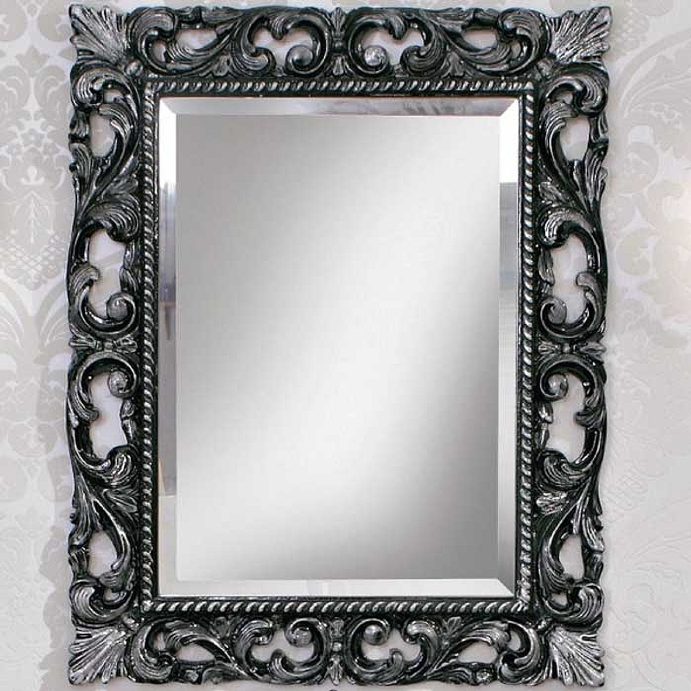 Зеркало Cezares 75 620/A Nero Argento