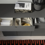 Комбинация для хранения - VIHALS  IKEA/ ВИХАЛС ИКЕА, 75х140 см, серый