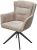 Стул GARLAND 360 град. поворот. HAGA-30 Бежевый, ткань/ GINO-101 Бежевый, ткань/ Черный