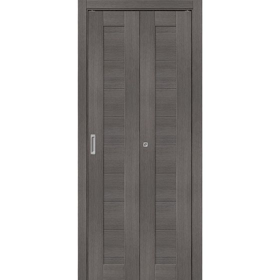 Купить Складная дверь книжка Bravo-21 Grey Melinga глухая