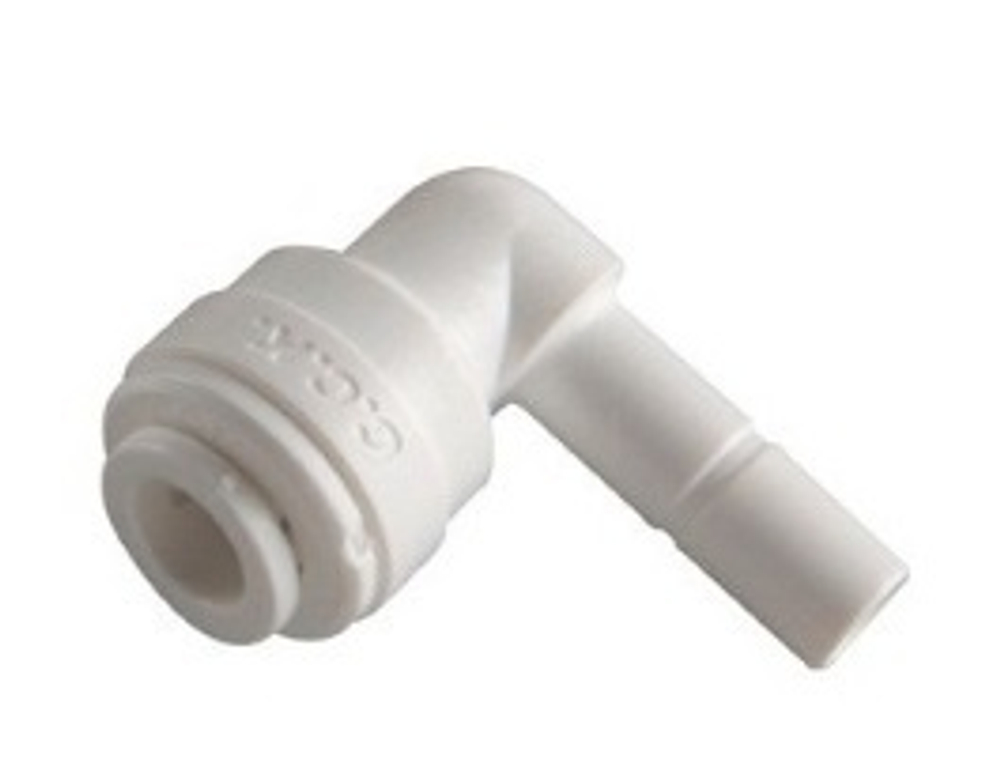 Фитинг угловой 1/4"х1/4", JG (трубка-стержень) QT-13A Naturewater (40-0-4)