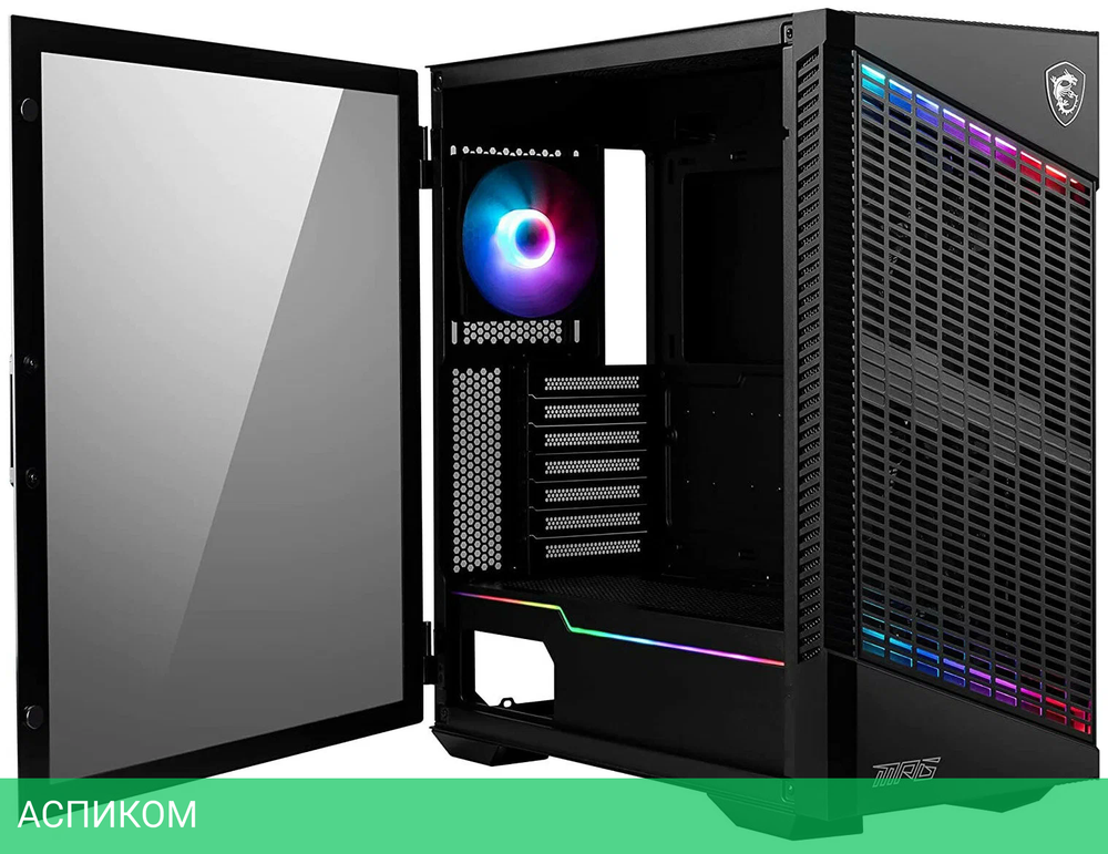 Корпус MSI MPG Velox 100P Airflow без БП (306-7G18P21-809)