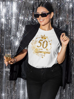 Футболка на День рождения юбилей 50 лет