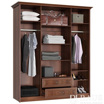 Шкаф 4-х створчатый с зеркалом Янна ЯН-06