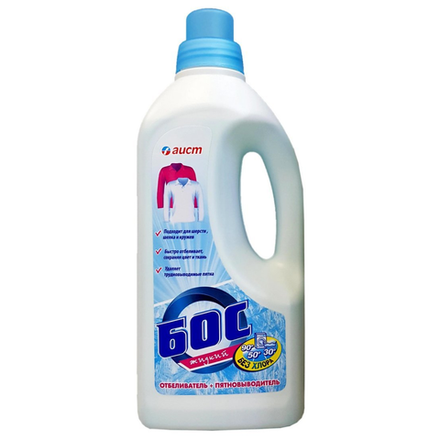 Отбеливаель + пятновыводитель БОС жидкий 1200 гр