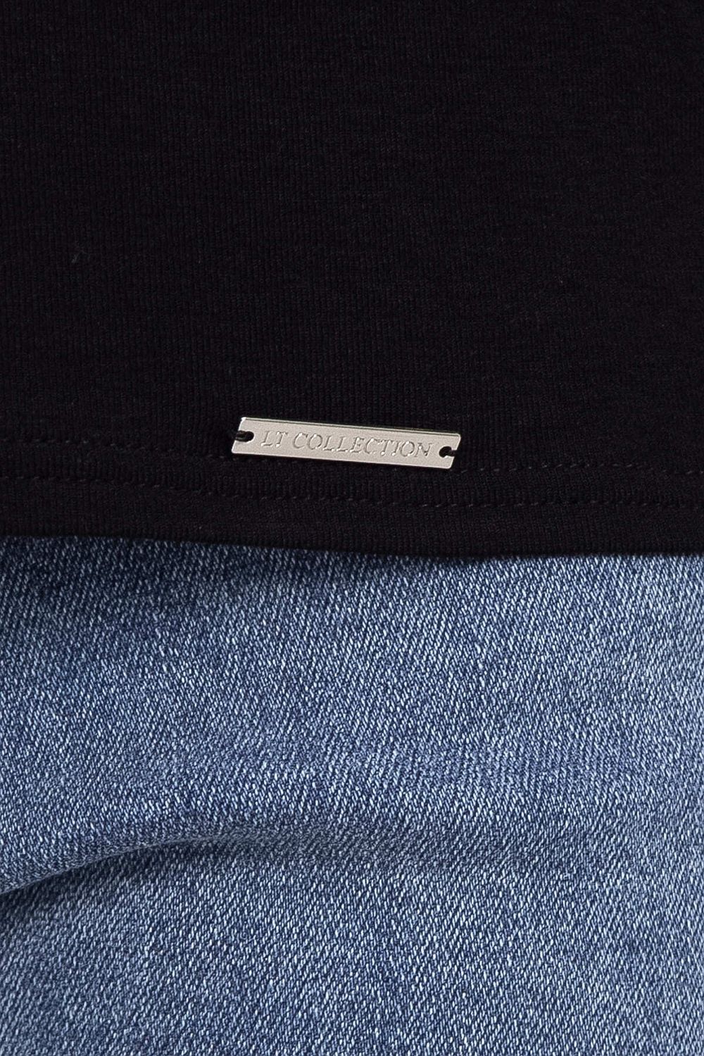 Блуза Грей (черная) Б13046-44М LT Collection