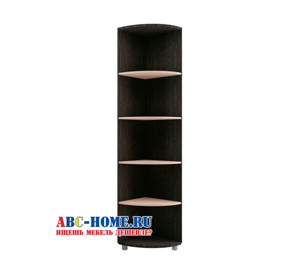 Пристрой радиусный "West" (венге/дуб млечный)